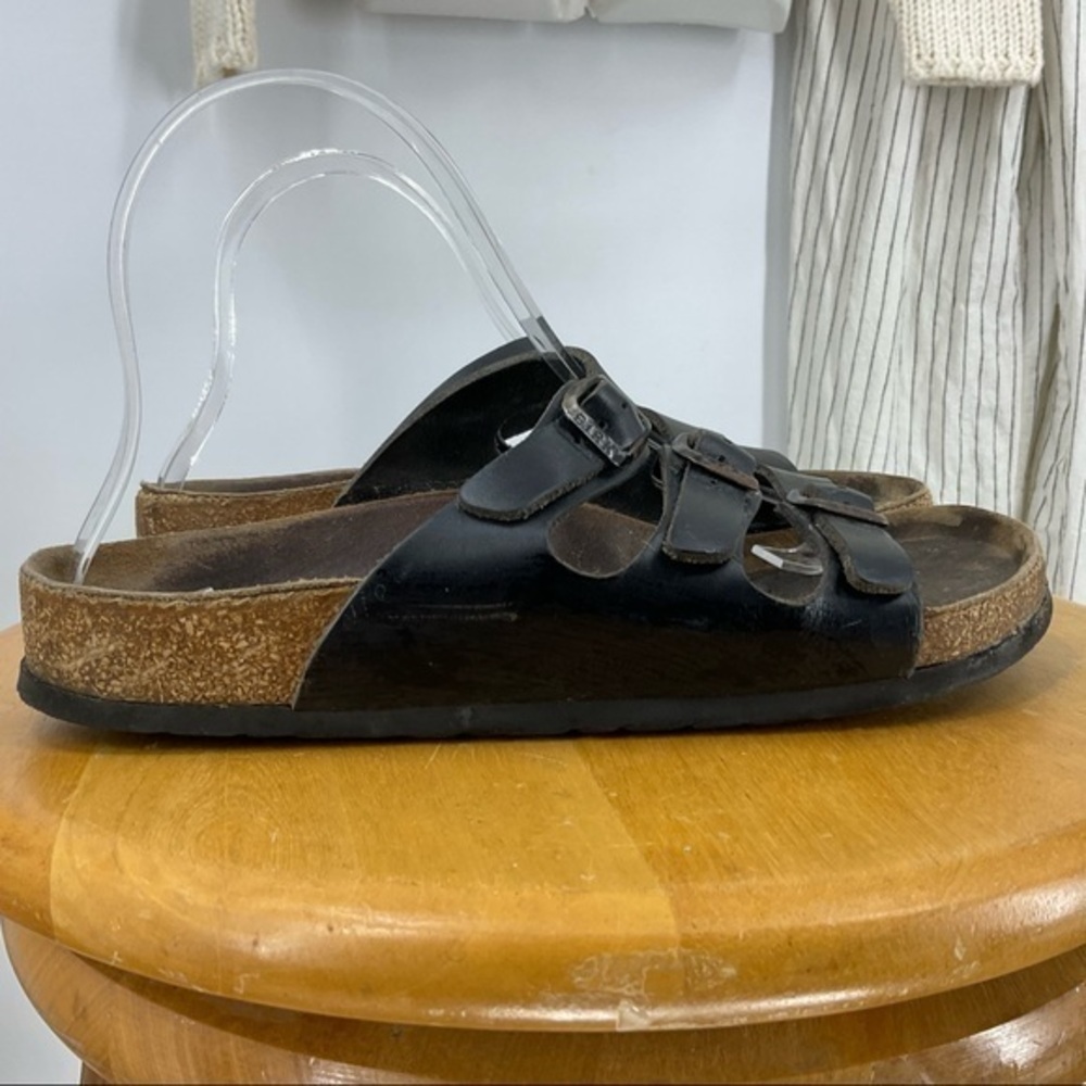 Birkenstock Florida 3 strap soft bed sandal 38/7